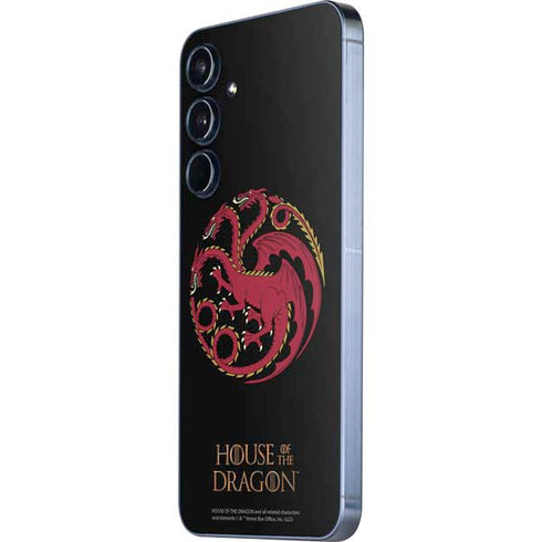 HBO House of the Dragon Red Tararyen Sigil Galaxy A35 5G Skin